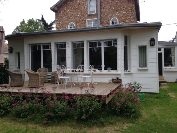 Extension bois à Vaux Le Pénil