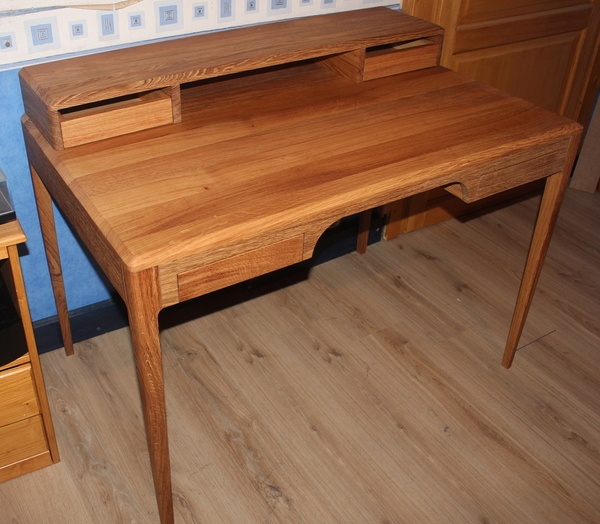 Secrétaire en chêne massif