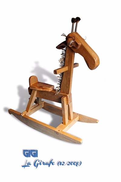 GIGI, la girafe à bascule