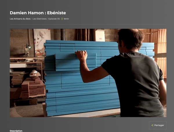 Ébénisterie contemporaine