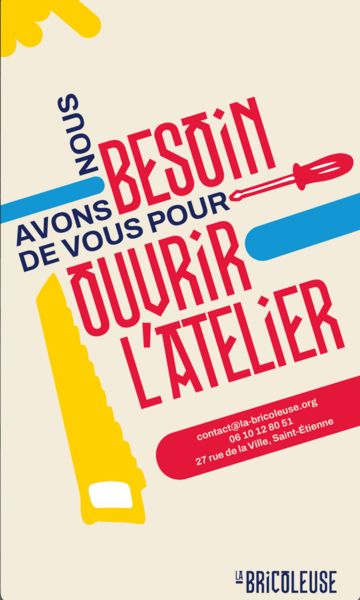 La Bricoleuse cherche des bénévoles !