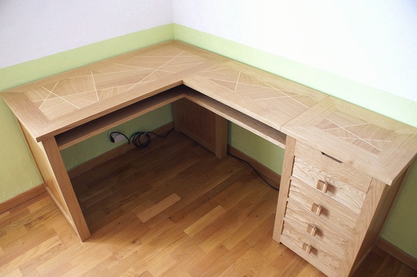 bureau d angle par boris beaulant sur l air du bois bureau d angle par boris beaulant sur l air du bois