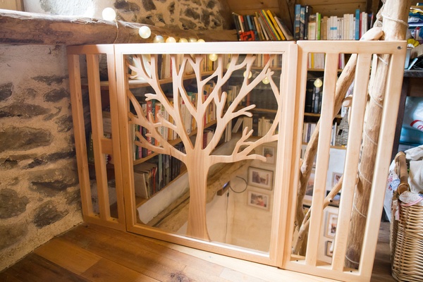 Barrière escalier pour enfants