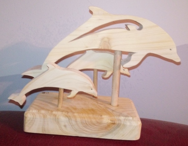 Maman  Dauphin et ses petits