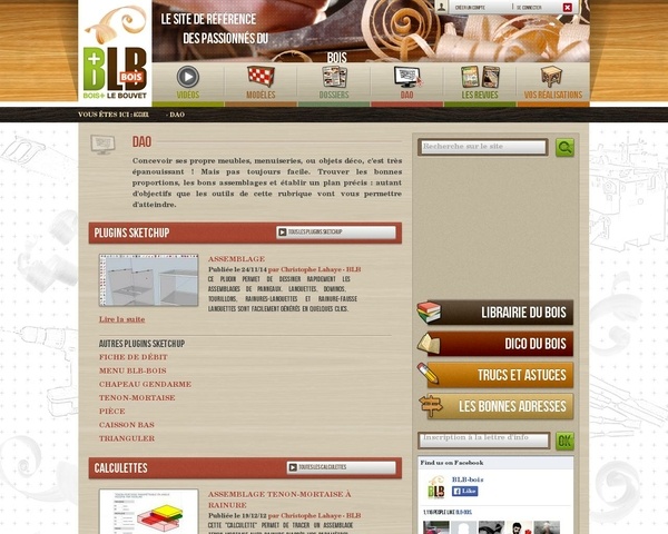 Plugins Sketchup pour la menuiserie