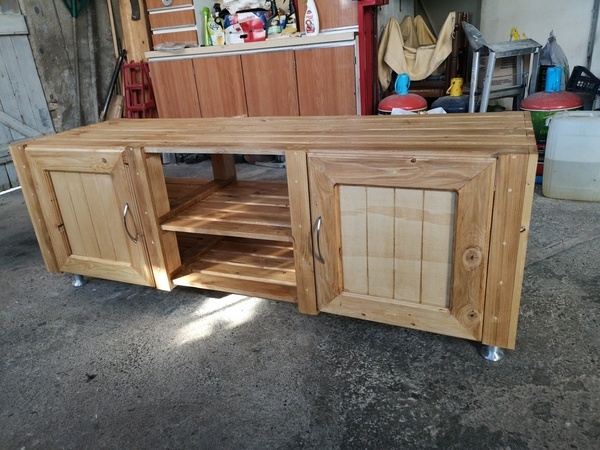 Meuble TV En bois de palette