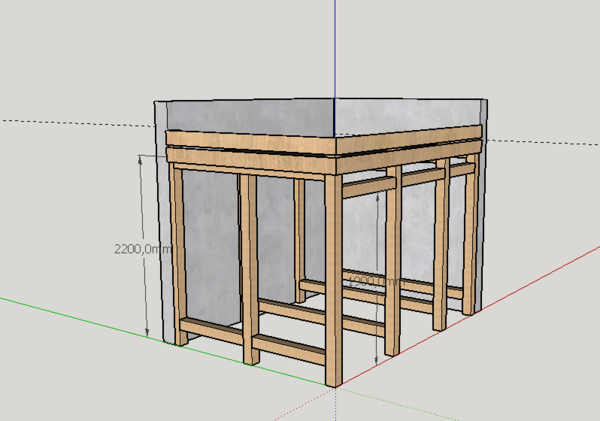[Question] Fabrication abris bois de chauffage par cyrille68 sur L'Air