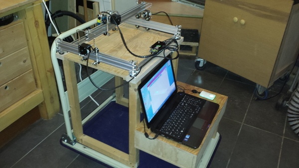 Petit support pour ma EleksLaser A3 Pro