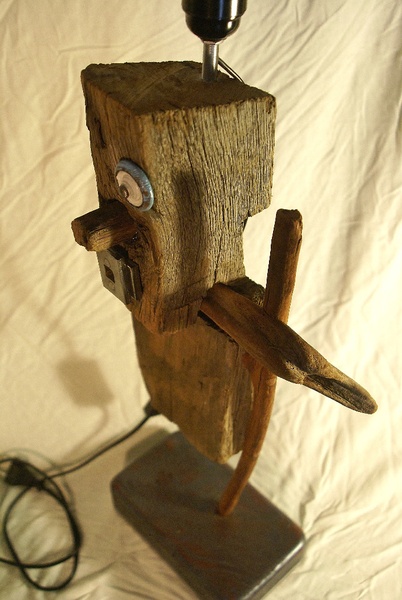 Sculpture bois flotté et récup'