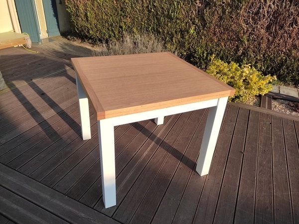 Table en latté chêne