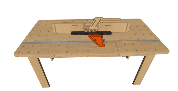 Défonceuse-sous-table