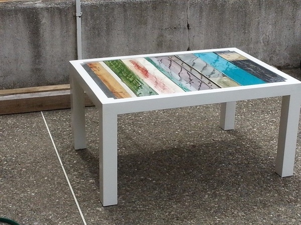 Table basse palette design