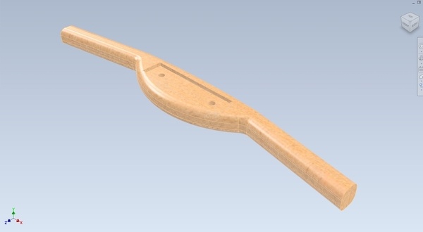 Guidon draisienne - réparation