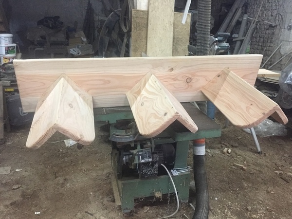 Porte selles en douglass