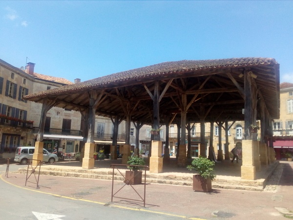 Charpentes traditionnelles: Halles de Belvès