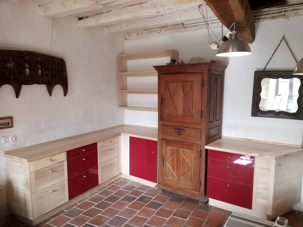 Cuisine frêne et peuplier