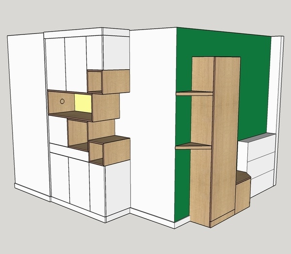 Rangements d'appartement