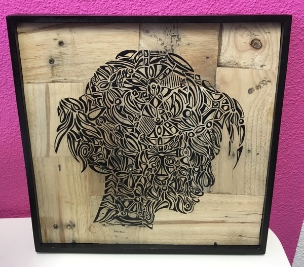 Premier Tableau en bois de Palette