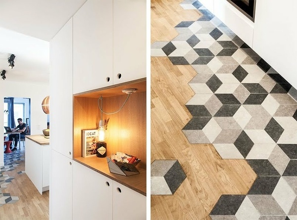 [Question] Transition entre parquet et carrelage par Emeric Chenay sur