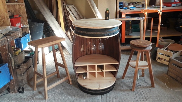 La barrique devenue bar