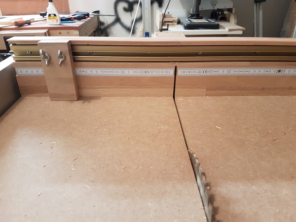 Amélioration scie sur table