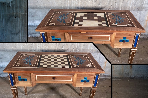 Table à jeux Louis XVI.2