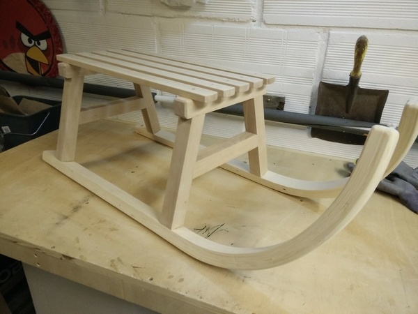 La luge est maintenant terminée.