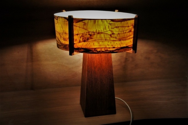Lampe en bois !