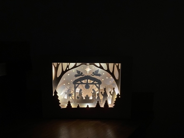 Crèche Lightbox