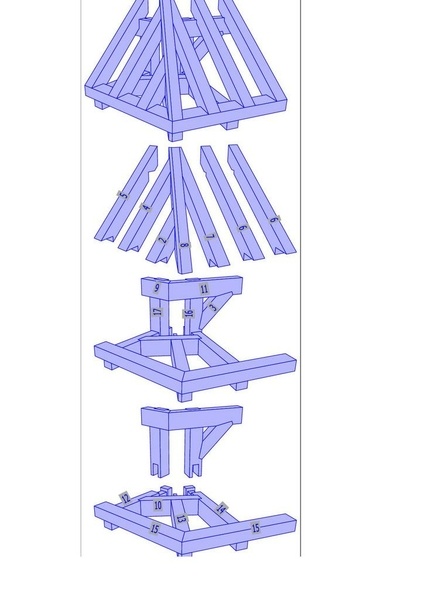 Sujet A1 - Chevron d'Aretier irregulier
