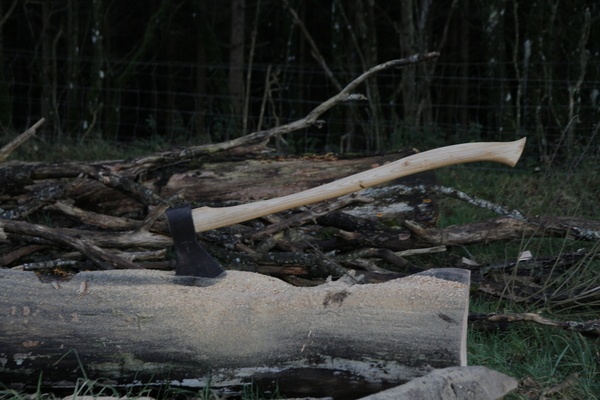 Un manche de hache