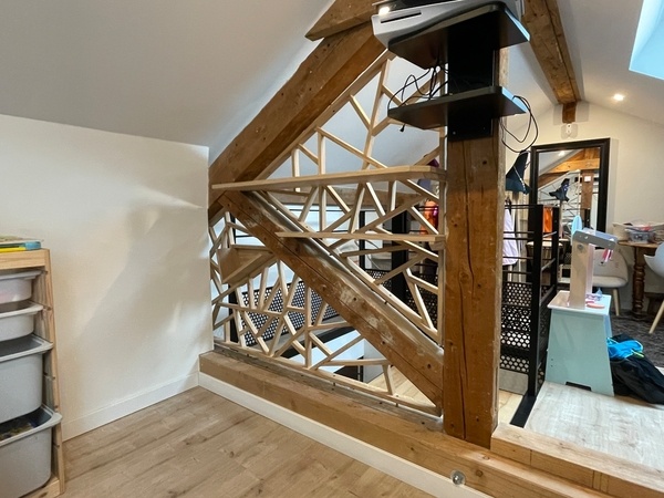 Garde corps asymétrique