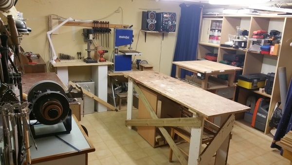 Un atelier qui m'appartient.