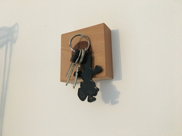 Accroche-clef sans crochet