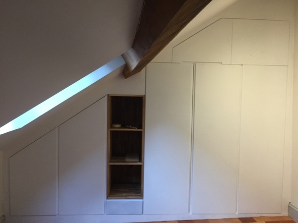 Dressing sous mansarde