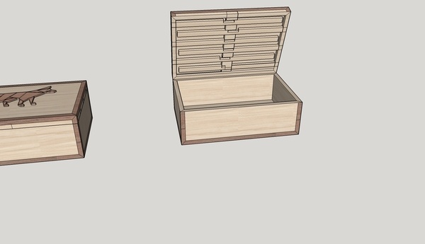 Boîte à secrets du petit renard