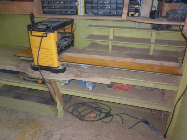 Rallonge table rabotage