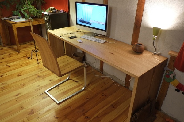 Bureau en châtaignier