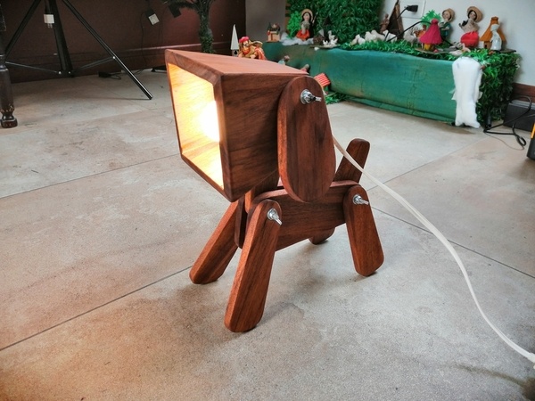 Lampe chien