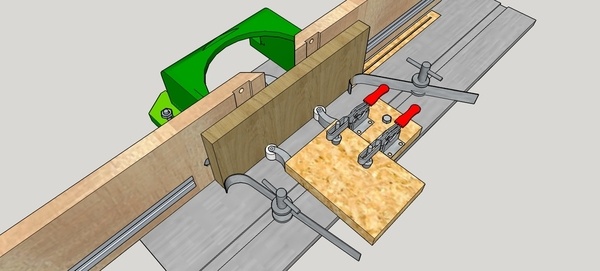 Presseur latéral de toupie pour Lurem C210b
