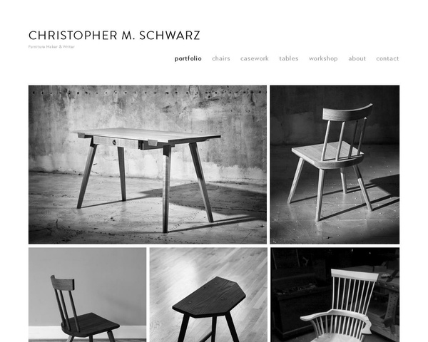 Nouveau site de Christopher Schwarz