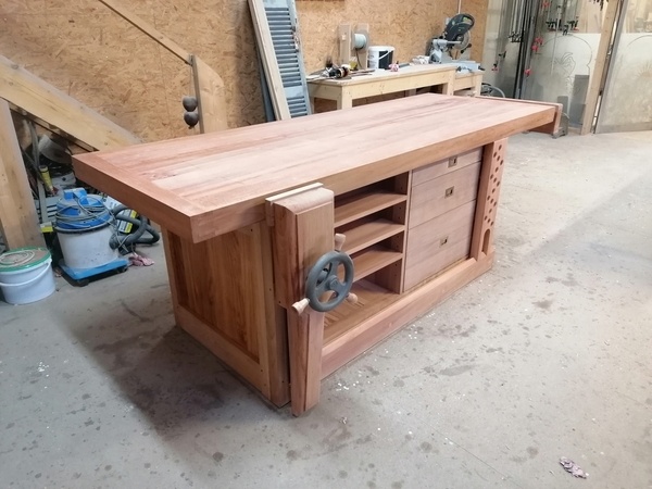 L'établi de l'atelier