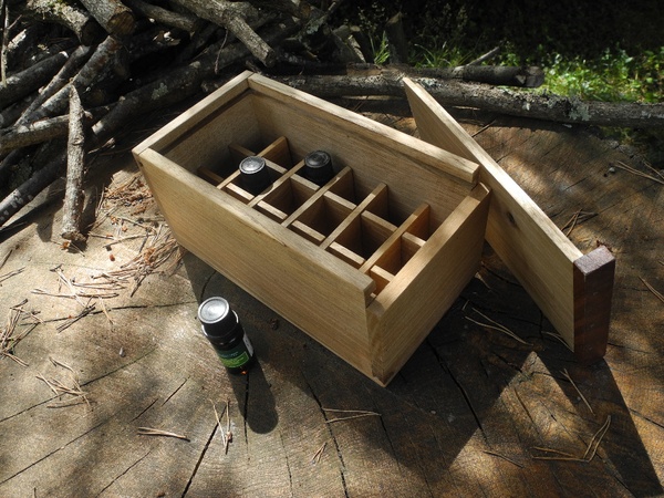Boite pour huiles essentielles
