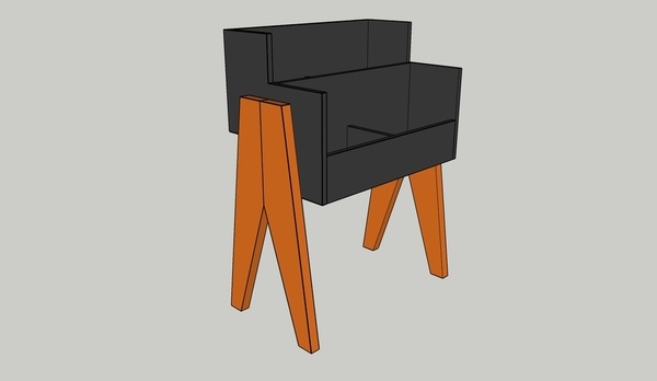 Meuble à vinyles Vintage 2021