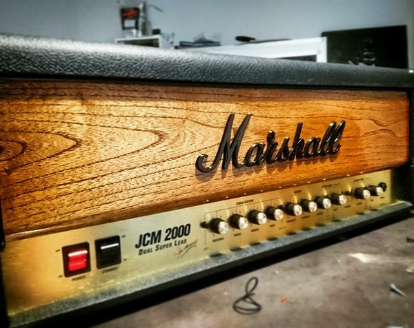 Customisation Tête d'ampli Marshall