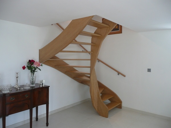 Escalier en chêne