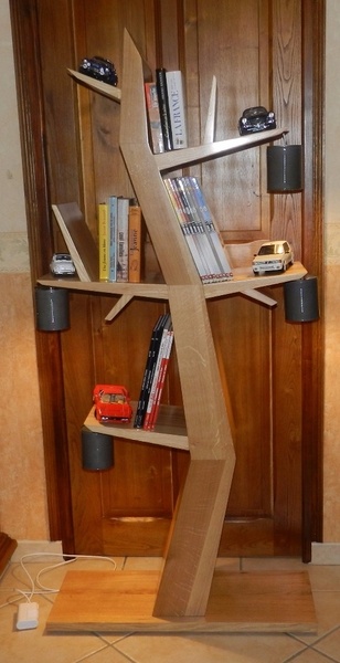 Lampe étagére arbre