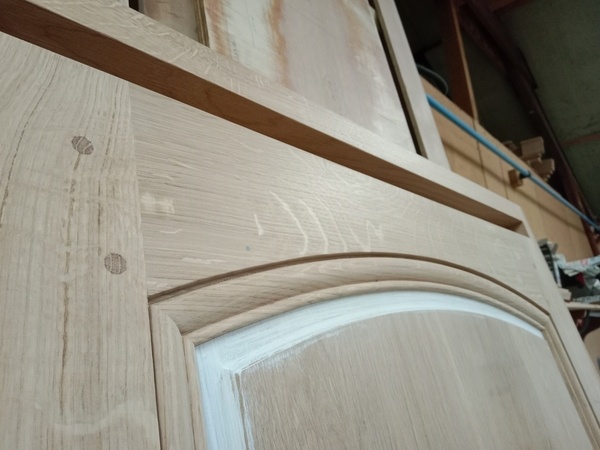 Porte intérieure avec chambranle