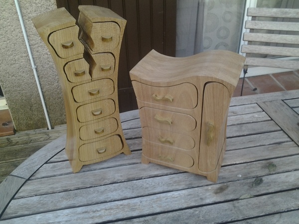 Boîte a bijoux Band saw box