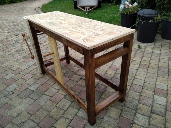 Établi (licence IV) pour la Maker Faire